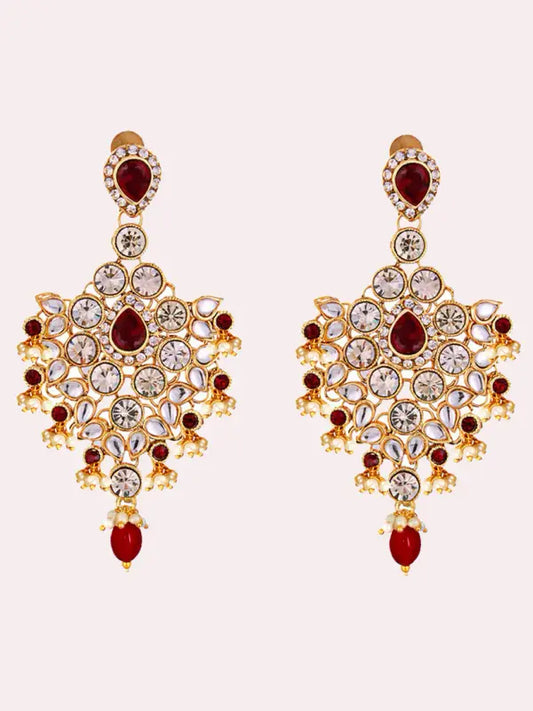 Tehzeeb Creations Bridal Set with sheeshpatti for Girls & Women - Swadesiicart