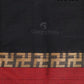Kalanetha Black Colour Pure Narayanpet Cotton Saree By Gayathri Reddy Designer Studio | Swadesiicart