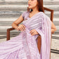 Tikhi Imli Striped Woven Design Saree | Swadesiicart