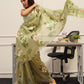 Tikhi Imli Floral Printed Organza Saree | Swadesiicart