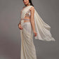 Kalini Embroidered Ready to Wear Saree With Semi Stitched Blouse | Swadesiicart