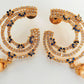 Blue AD Designer Pearl Drop Earrings | Swadesiicart
