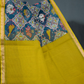 Shades of Elephant Grey Colour With Patola Design Pure Kota Cotton Saree By Gayathri Reddy Designer Studio | Swadesiicart
