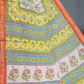 Creame Coloured Combination Printed Cotton Saree By Gayathri Reddy Designer Studio | Swadesiicart