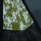 Shades of Mehndi Green And Black With Pichwai Print Munga Cotton Saree By Gayathri Reddy Designer Studio | Swadesiicart