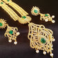 AD Emeralds Bridal Long Necklace Set