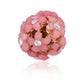 Trendoo Jewelry Gold Plated Stylish Fancy Party Wear Pink Studs