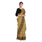 Exclusive Collection 100% Pure Cotton Dark Mustard Tant Saree With Hand Weaving Work - Swadesiicart
