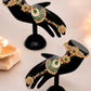 Tehzeeb Creations Traditional Designer Kundan Stone Green Meenakari Choker Bridal Set | Swadesiicart