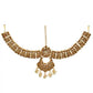 Tehzeeb Creations Traditional Stone Bridal Set 7 Pcs. For Girls & Women - Swadesiicart