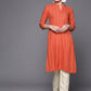 Biba Women Assorted Geometric Printed Kurta - Swadesiicart