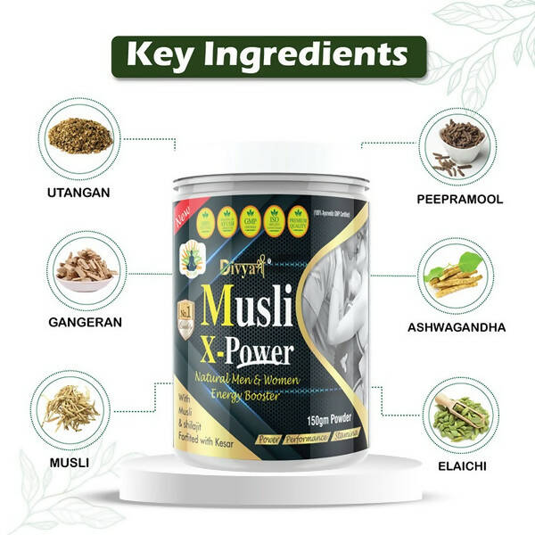 Divya Shree Musli X-Power Powder | Swadesiicart
