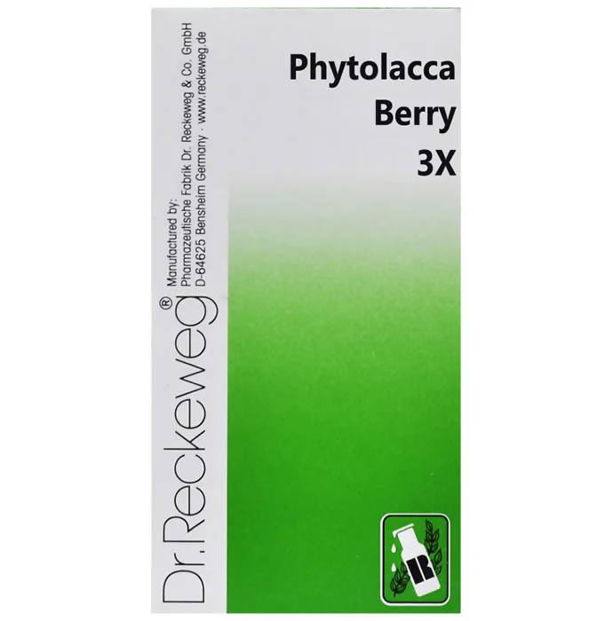 Dr. Reckeweg Phytolacca Berry Tablets | Swadesiicart