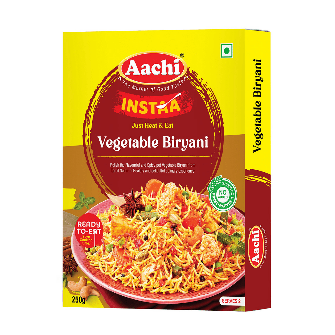 Aachi Instant Vegetable Biryani - Swadesiicart
