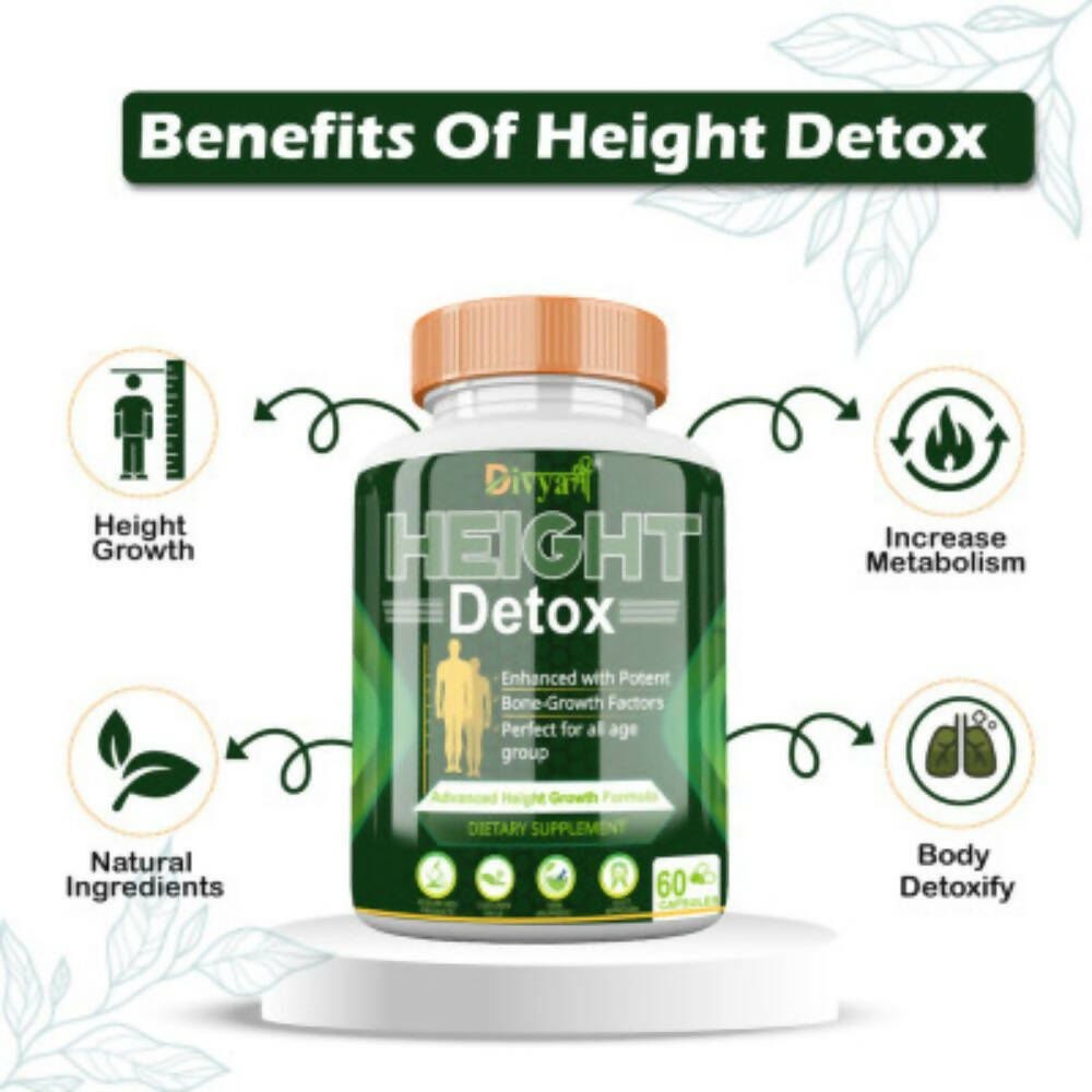 Divya Shree Height Detox Capsules - Swadesiicart