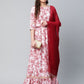 Ahalyaa Women Rayon Pretty Pink Printed Ready to Wear Lehenga Choli with Dupatta | Swadesiicart