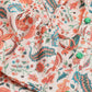 Orange Poly Rayon Digital Printed A-line Top - Tarini - Swadesiicart