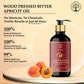 Ivory Natural Wood Pressed Bitter Apricot Oil Organic & Extra Virgin For Deep Moisturization, Gentle Hydration, And Youthful Glow | Swadesiicart