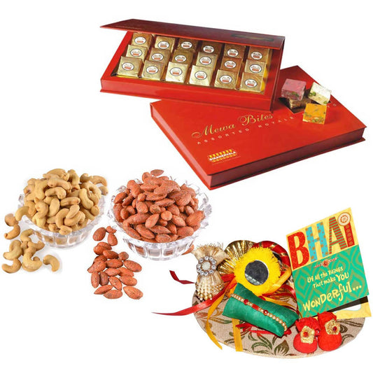 Bikano MewaBites and Dryfruits Rakhi Gifts | Swadesiicart