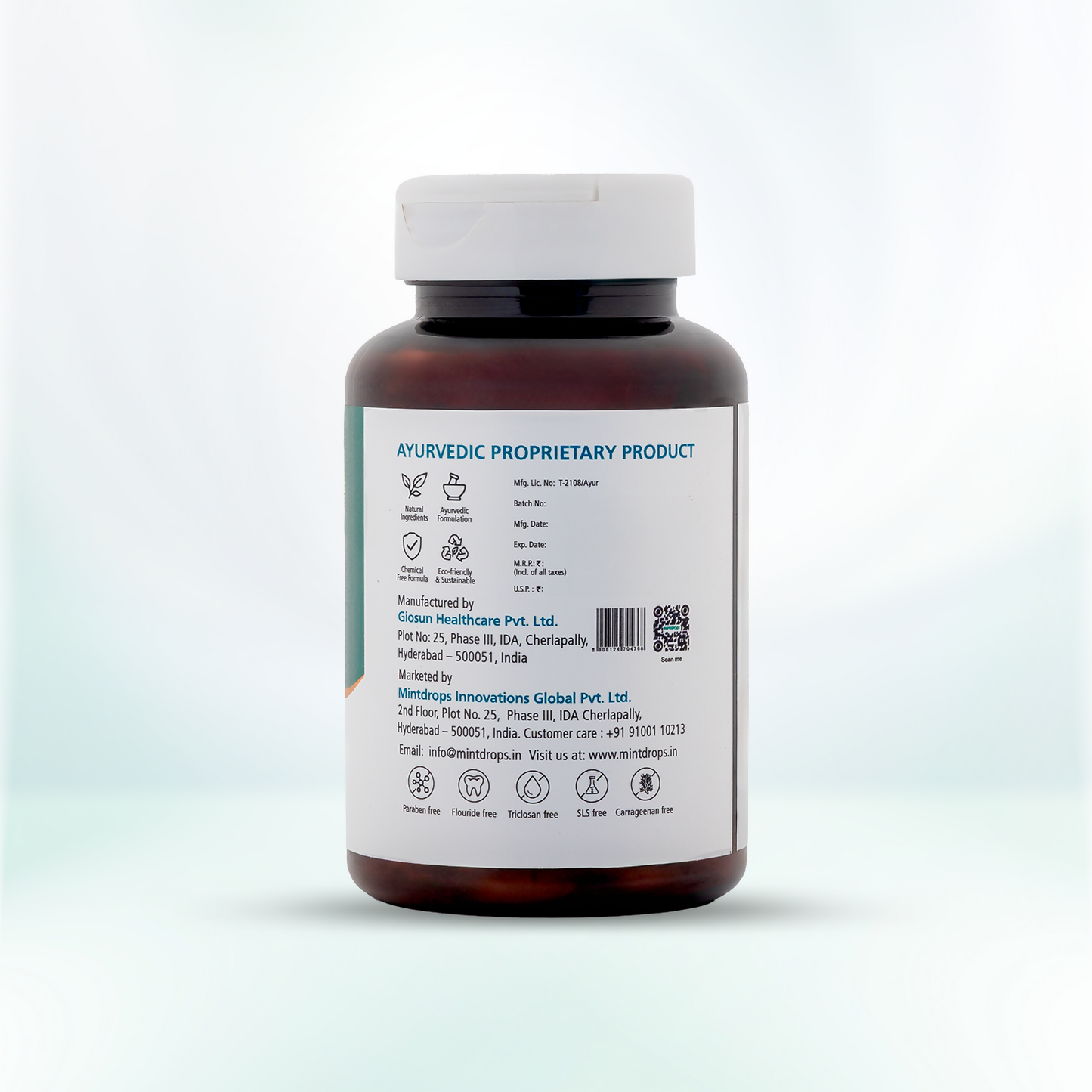 Mintdrops MouthMend Chewable Tablets (for Mouth Sores and Inflammation) | Swadesiicart