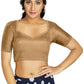 Aastha Fashion Women's Beige Art Silk Designer Traditional Readymade Blouse