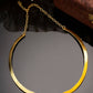 NVR Women Gold-Polished Choker Necklace | Swadesiicart