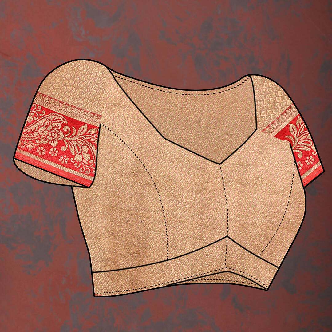 Lorenvalley Fashion Pink Cotton Woven Design with Zari Weaving Design Saree - Swadesiicart