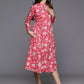 Ahalyaa Women's Traditional wear Dress - Pink | Swadesiicart