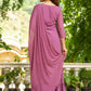 Janasya Lavender Georgette Embroidered Kurta,Bottom & Dupatta | Swadesiicart