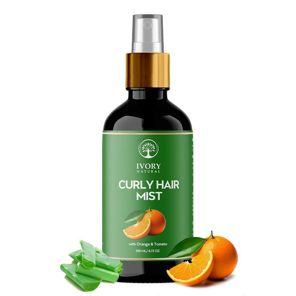 Ivory Natural Curly Hair Mist - Revitalize, Define, And Nourish Your Curly Hair | Swadesiicart