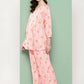 Ahalyaa Women's Traditional Wear Co-ods - Pink