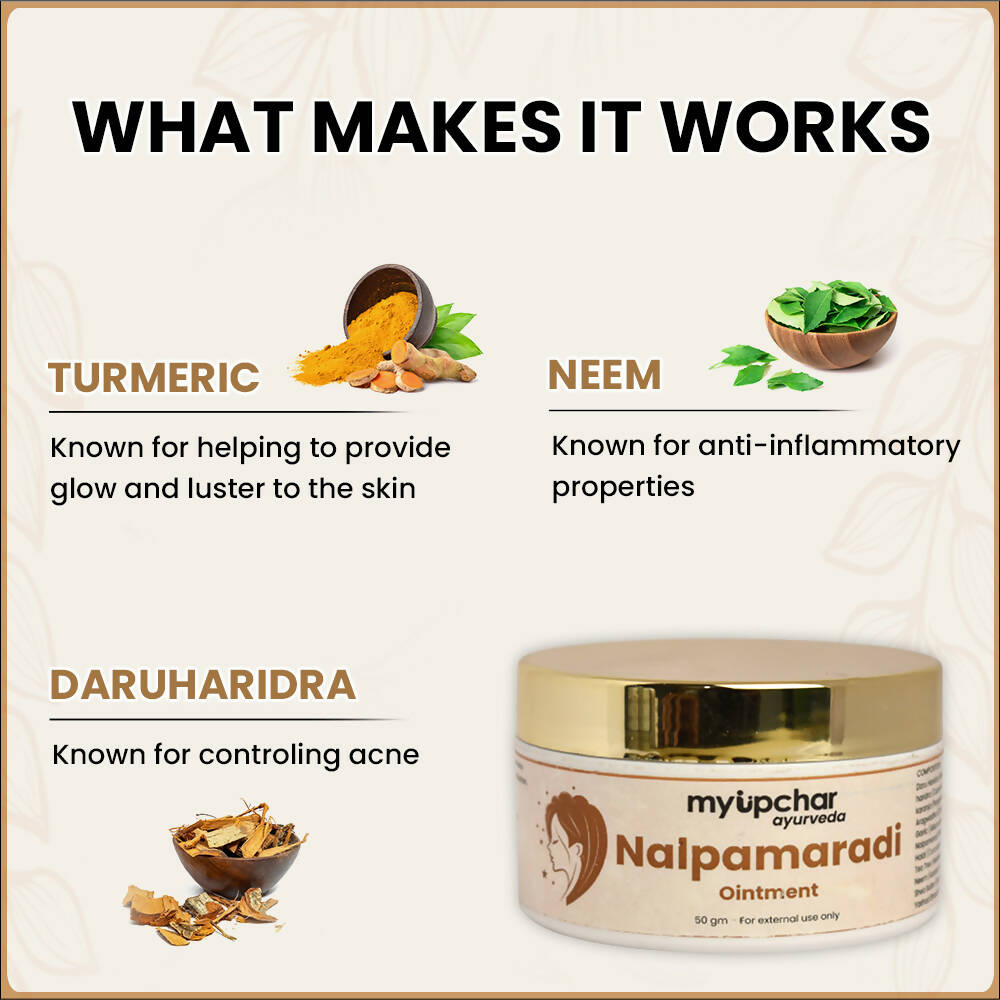 myUpchar Ayurveda Nalpamaradi Ointment - Swadesiicart