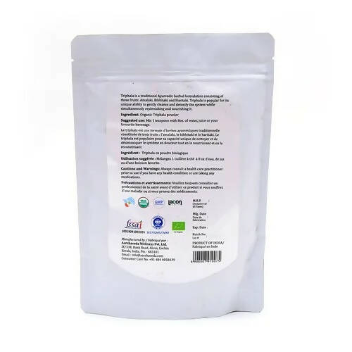 Aarshaveda Organic Triphala Powder | Swadesiicart