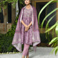 Vaasva Women's Chanderi Printed Suit Set With Pant And Printed Dupatta | Swadesiicart