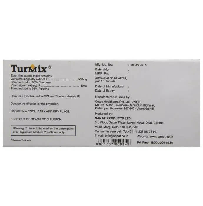 Sanat Turmix Tablets - Swadesiicart