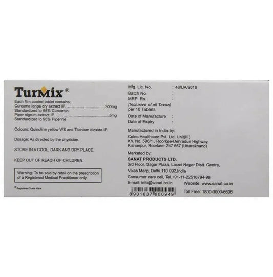 Sanat Turmix Tablets - Swadesiicart