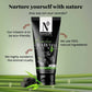 NutriGlow NATURAL'S Bamboo Charcoal Face Wash - Swadesiicart