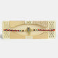NVR Men Gold-Toned Peacock Design Stone-Studdded Rakhi With Roli Chawal & Chocolate | Swadesiicart