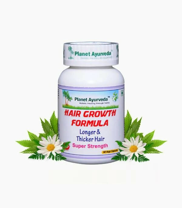 Planet Ayurveda Hair Growth Formula Capsules - Planet Ayurveda