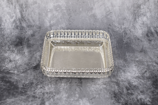 Sri Rudra Silver Tray – SR 00098 | Swadesiicart
