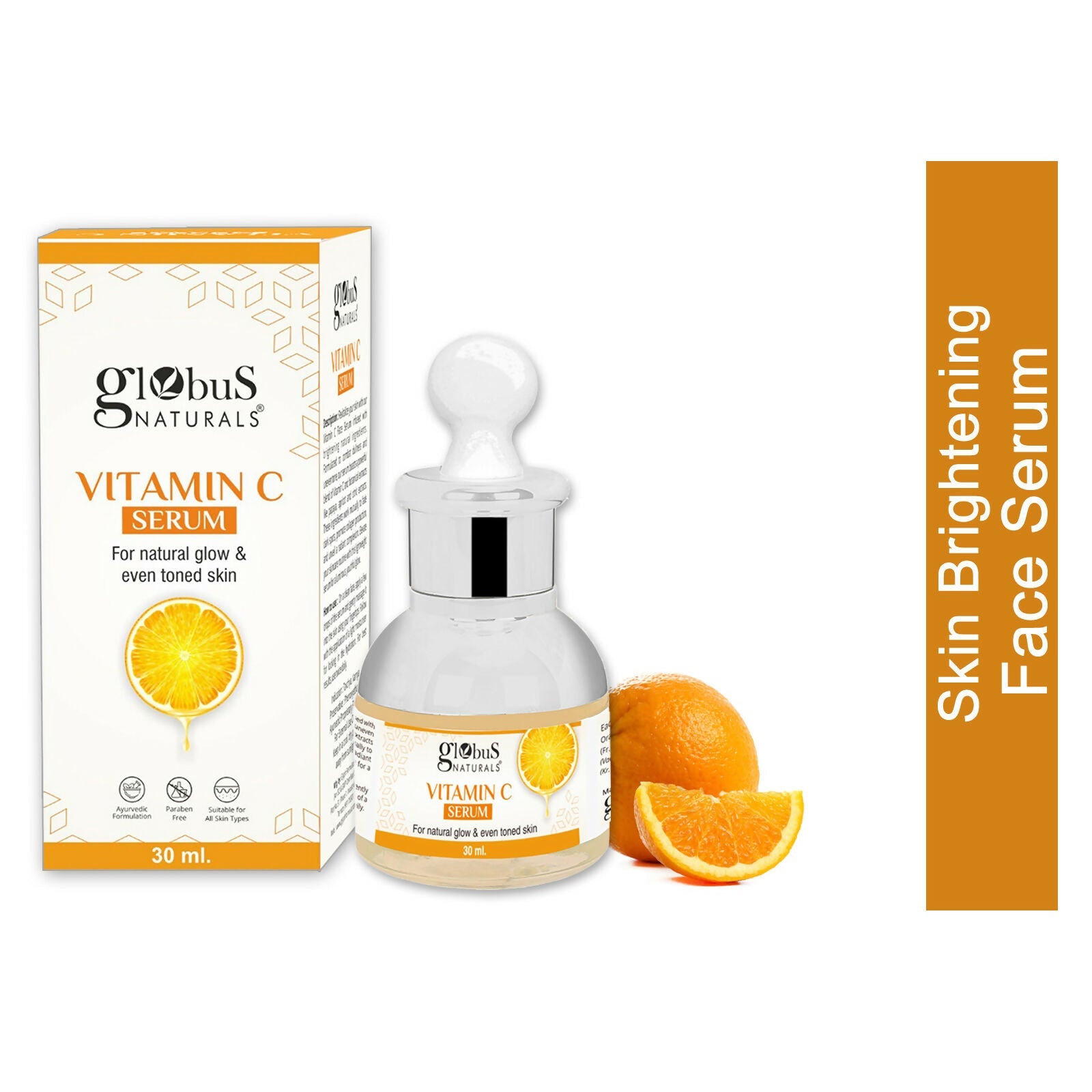 Globus Naturals Vitamin C Face Serum | Swadesiicart