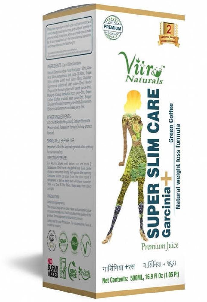 Vitro Naturals Super Slim Care Garcinia + Juice | Swadesiicart