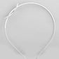 VOJ Silver Plated Bow Shaped AD studded Hairband | Swadesiicart