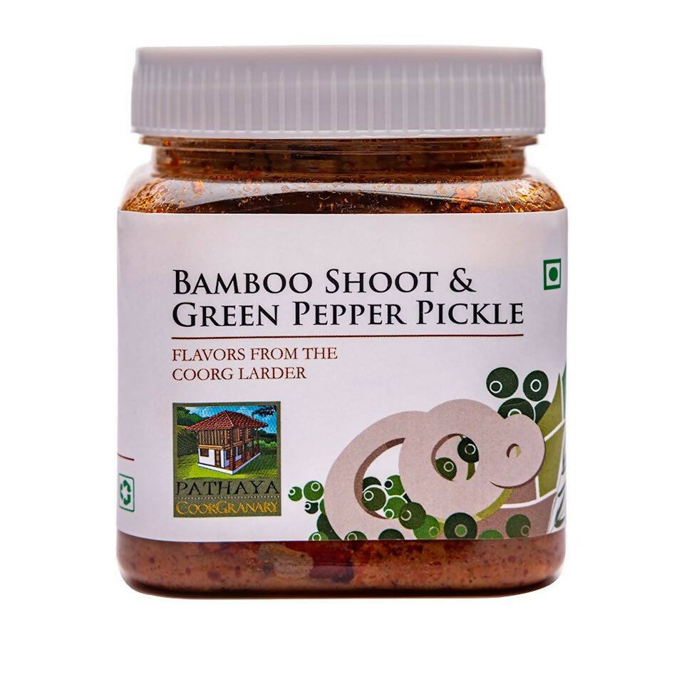 Ainmane Bamboo Shoots & Green Pepper Pickle