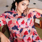 Vaasva Women Multi-colour Muslin Floral Print Shirt & Pant (Co-ords set) - Swadesiicart