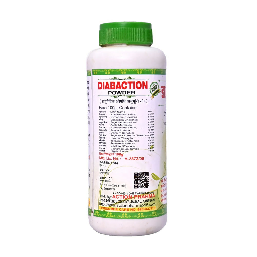 Action Pharma Diabaction Powder | Swadesiicart