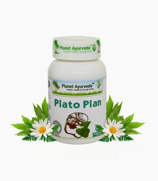 Planet Ayurveda Plato Plan Capsules - Planet Ayurveda