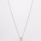 NVR Men's Set of 2 Gold & Blue Geomatric Pendent With Chain | Swadesiicart