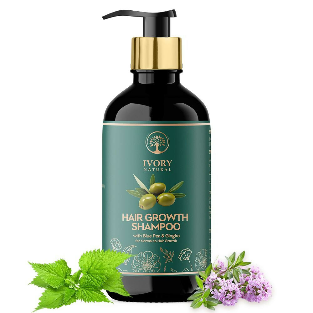 Ivory Natural Hair Shampoo For Growth - Hair Wellness & Nourishment For Both Men And Women | Swadesiicart