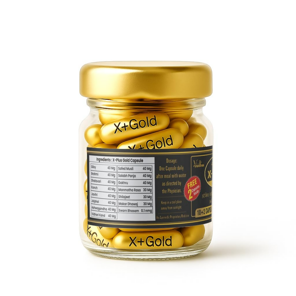 Vaidban X Plus Gold Capsules | Swadesiicart